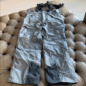 The north face freedom ski pant, snowboard skiing